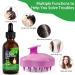 Pure Castor Oil & Scalp Massager Combo - 60ml for Hair Growth | Silicone Shampoo Brush | International Shipping Available - Buy Online on GoSupps.com