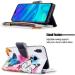 Buy Miago 9 Card Slots Leather Cover for Huawei Y6 2019 Colorful Butterfly Flower Zip Flip Wallet Case & Protective PU Leather Shell - Buy Online on GoSupps.com