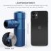 Comfier Mini Massage Gun for Athletes - Lightweight Deep Tissue Massager with 4 Heads, USB Charging - Quiet & Anti-Slip Design - Blue - Buy Online on GoSupps.com