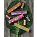 Mangiacotti Lip Balm 3-Pack Small Moisturizing Repair Sticks for Soft Lips Organic Beeswax Mini Balms .15 Ounce Total Pomegranate - Buy Online on GoSupps.com