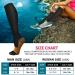 Copper Compression Socks 15-20 mmHg for Men & Women - Black, Large-X-Large - Buy Online on GoSupps.com