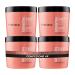 Vitalcare | Keratin - Strengthening Hair Mask, for Fragile and Stressed Hair, with Keratin and Arginine, for Stronger and Softer Hair, 4 x 500 ml