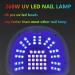 UV LED Nail Lamp 268W Fast Dryer Nail Curing Light with 66 LEDs Auto Sensor Portable Handle Nail Dryer 5 Timer Setting Larger Space - Buy Online on GoSupps.com