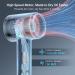 Ionic Hair Dryer - 150000 RPM Professional High-Speed 3 Speeds & 5 Temps Low Noise for Home & Travel - Grey - Buy Online on GoSupps.com