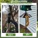 Wensdr 2 Packs Extra Large Squirrel Baffle for Bird Feeder Pole 18 Inches Outside Squirrel Guard Pole Mount Stopper Squirrel Snake Stopper - Buy Online on GoSupps.com