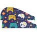 Rainbow Games Console Hair Towel 2 Pack | Super Absorbent Quick Dry Turbans for Women & Girls - Perfect Hair Drying Solution - Buy Online on GoSupps.com