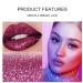 Glitter Lipstick Set | Long Lasting Metallic Shades | Purple Red Matte to Sparkly Gloss | Lip Gloss Kit for Women - 4 Colors - Buy Online on GoSupps.com