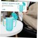 5pcs Elderly Feeding Mug Set | Leak-proof Nursing Straw Cups | Bedridden & Disabled Care | Spillproof Training Tumbler | Exclusive Bluex5pcs - Buy Online on GoSupps.com