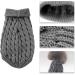 Rumyve Knitted Jumper and Warm Dog Sweater Classic Turtleneck Knitted Dog Sweater Dog Winter Clothing for Small and Medium Sized Dog Pet Clothing(S) - Buy Online on GoSupps.com