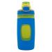 Bubba Flo Kids Water Bottle with Leak-Proof Lid  16oz Dishwasher Safe Water Bottle for Kids  Impact and Stain-Resistant  Azure Single Azure