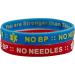 MandMcares Large Size Silicone Bracelets - Dialysis & Lymphedema Arm Alert Wristbands - Buy Online on GoSupps.com