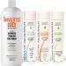INVERTO 60 Advanced Gel Complex Brazilian Keratin Hair Blowout Treatment Formaldehyde Free Straightening Smoothing and Repairing Damaged Hair Keratin Research (XL SET-1000ml)