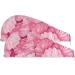 Pink Seashells Hair Towel 2 Pack - Super Absorbent Quick Drying Turbans for Women & Girls - Buy Online on GoSupps.com