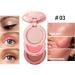RoseFlower 3-in-1 Highlighting Blush & Contouring Makeup Palette Gift Set | Ultra-Fine Powder for All Skin Types | Portable Concealer Palette for Women & Girls - Buy Online on GoSupps.com