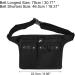 VOCOSTE Hairstylist Waist Belt - Premium Barber Tools Storage Canvas Apron for Hairdressers - Black - Buy Online on GoSupps.com