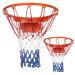 Basketball Nets, Professional Heavy Duty Basketball Nets Replacement All Weather Anti Whip for Indoor and Outdoor, Fits Standard Indoor or Outdoor Rims - 12 Loops Multicolor