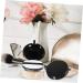 NUSITOU Powder Travel Container Foundation Travel Container Powder Container with Mirror and Puff Portable Travel Size Container Puff Powder Applicator Body Powder Container - Buy Online on GoSupps.com