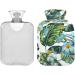 Buy Naanle Hot Water Bottle with Hawaii Flowers Cover - 2L Large Transparent Hot Water Bottle for Menstrual Cramps Pain Relief and Heat Therapy - International Shipping Available - Buy Online on GoSupps.com
