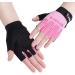 Keleily Children s Bicycle Gloves | Fingerless Sports Gloves for Boys & Girls | Outdoor Fitness Gear in Pink - Buy Online on GoSupps.com