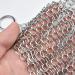 Stainless Steel Chainmail Cleaner for Cast Iron Pans - 8 x 6 - Ideal for Skillets, Pots, Woks, Dutch Ovens - Home and Camping Use - Buy Online on GoSupps.com