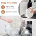 Pettom Ceramic Slow Feeder Cat Bowl 2023 Upgrade - Anti-Vomiting Anti-Gulping Cat Puzzle Feeder with Raised Rim for Wet/Dry Food - White Rond-Ceramic - Buy Online on GoSupps.com