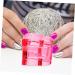 minkissy Diamond Dappen Dish Nail Dappen Dish Liquid Powder Crystal Cup Nail Liquid Bowl Nail Liquid Cup Nail Art Glass Cup Kickstand Glass Nail Dish Cup Nail Supplies Acrylic Crystal Glass Pink - Buy Online on GoSupps.com