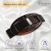 Parcelona French Oval Buckle Celluloid Tortoise Shell Hair Clip Barrette - 3.5 Long - Buy Online on GoSupps.com