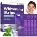 14 Bandes Blanchiment Dentaire Compact & Portable pour Quotidien & Voyages Doux pour l' mail limine Taches Caf /Th /Vin Blanchiment Efficace Domicile