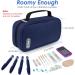 Youshares Insulin Cooling Bag | Large Capacity Diabetes Bag with 2 Cooling Packs - Keep Medications Safe & Cold - Navy Blue Y10 - Buy Online on GoSupps.com