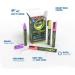 Neon Liquid Chalk Markers - 8 Bold Colors - Use on Blackboards, Glass, Windows, and Mirrors - Wet/Dry Erase Pens for Easy Cleanup - Buy Online on GoSupps.com