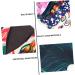 Solustrie 12 Pcs Women's Bandage Fabric Menstrual Pads - Carbon Fiber Multi-Color 18.5x14cm - Eco-Friendly Care with Wings - Buy Online on GoSupps.com