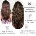 Buy Hetto Real Hair Ombre Extensions #2/8/2 - Darkest Brown to Ash Brown - 80g 35cm - Buy Online on GoSupps.com