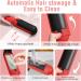 71Nmly Pet Hair Remover Roller - Reusable Lint Roller for Cat and Dog Hair Removal - Furniture & Carpet Hair Remover Brush - Red - Buy Online on GoSupps.com