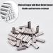 500pcs Fishing Crimp Sleeves Kit - Brass Copper Double Barrel Crimping Sleeves for Fishing Line Connector and Rigging Tackle - Buy Online on GoSupps.com