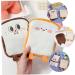 Lurrose Aunt's Towel Storage Bag | Plush Purse for Feminine Hygiene Products | Period Bag with Zipper Closure | Cute and Convenient Storage Solution 15.4X12.2CM - Buy Online on GoSupps.com