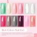 COSCELIA GENNAGEL SET - Complete 8 Colors Gel Nails with 36W UV/LED Lamp | Poly Nail Gel & Cutter | 12PC Starter Set for Stunning Nail Art - Buy Online on GoSupps.com