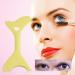 Silicone Eyeliner Stencil - Multifunctional Lightweight Portable Eyeliner Stencils - Mascara Applicator Tool for Beginners Tool Eyebrow Stencils for Winged Eyeliner Lashes Lip Liner Lambo Yellow - Buy Online on GoSupps.com