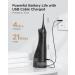 Electric Toothbrush and Water Flosser Set with 5 Modes, 4 Brush Heads, 3 Jet Tips - Black | Whitening Teeth Cleaner Kit for 30 Days Use - Buy Online on GoSupps.com