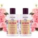 INOAR Go Vegan Wavy & Curls Shampoo & Conditioner Set - Castor & Rosehip Oil for Curly Hair - Vegan & Cruelty-Free Haircare for Men & Women - 10.14 oz Each - Buy Online on GoSupps.com