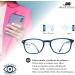 Venice Eyewear Blue Light Filter Reading Glasses +2.5 Dioptria - Anti-Blue Light Computer Glasses for Men Women & Gamers (1 Pack) - Buy Online on GoSupps.com