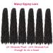 Shop Wigenius Faux Locs Wavy 18 - 6 Packs of Soft Synthetic Crochet Hair Extensions in Brown (4#) for Beautiful Goddess Gypsy Dreadlocks & Passion Twists - Buy Online on GoSupps.com