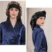 Arqumi Silk Bonnet 2PCS Large Hair Wrap for Sleeping - Adjustable Satin Cap for Long Curly Thick Black Hair - Women's Hair Care Bonnet in Black & Leopard Pattern - Buy Online on GoSupps.com