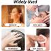100 Pack Disposable Ear Protectors Clear Ear Covers for Shower Waterproof Shower Ear Cover Clear Disposable Ear Protectors for Hair Dye Shower Bathing Salon - Buy Online on GoSupps.com