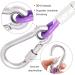 Buy Tie-Out Leashes for Dogs | 3/6/9/15m Yard Leashes - Purple Dog Leash for Outdoor Use - Buy Online on GoSupps.com