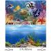 Hidom Aquarium Background Poster Double Sided - Height 19" / 50cm - Length 3 FT / 92cm - Two Scenic Pictures displaying Aquatic Backdrops - DS 500-9093/9094-3 3 FT (92cm) - Buy Online on GoSupps.com