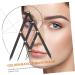 Anneome 1pc Second Generation Scale Calipers Eyebrow Measuring Rulers Makeup Set Stainless Steel 25x5x0.6cm Black - Buy Online on GoSupps.com