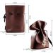 PU Leather Dice Bag Drawstring Pouch for D&D Dice & Coins - BROWN - Buy Online on GoSupps.com