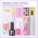 Complete Acrylic Nail Kit for Beginners & Professionals - 12pcs Nail Art Set with Glitter Powder & Tools | DIY Nail Decoration Gifts - Buy Online on GoSupps.com