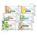 Epielle New Makeup Remover Cleansing Wipes Tissue | Gentle for all Skin Types | Daily Facial Cleansing Towelettes | Removes Dirt, Oil, Makeup | Nicely Scented - Vit C, Collagen, Aloe, Cucumber, Green Tea, Argan Oil | 30 Count | Assorted 6 Pack