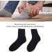  ZASCHMOY Moisturizing Gel Heel Socks Soft Cotton Comfortable Like a Spa Experience for Relaxing Sleep and Everyday Use 4 Pairs (Black) - Buy Online on GoSupps.com